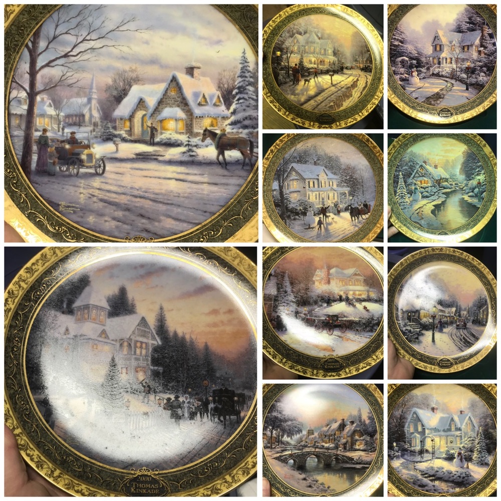 Thomas Kinkade Collector Plates
